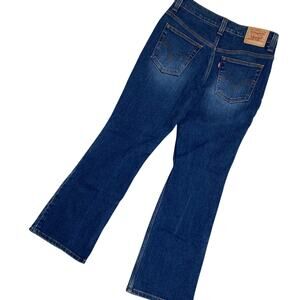 Levi's 517 Vintage Boot Cut Jeans Womens 7S 30X30 Blue Juniors Western Cowgirl
